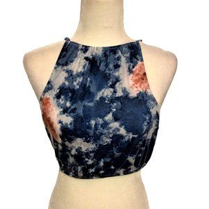Love Ady Tie Dye Cropped Tank Top. New With Tickets. Size Large